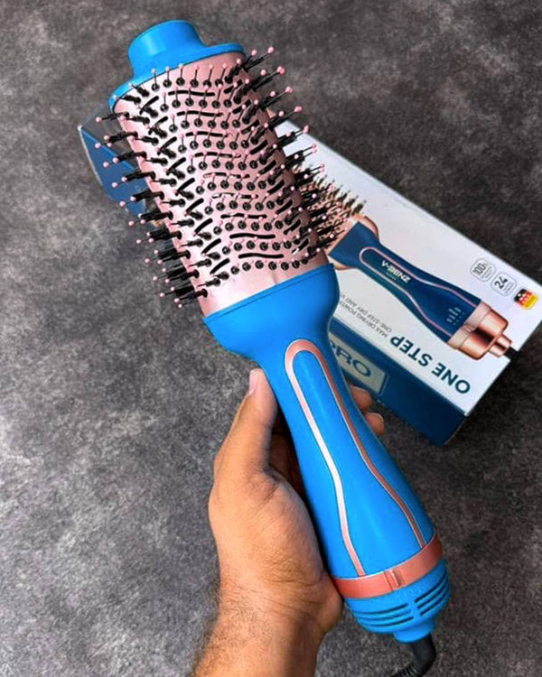 سشوار برس دار حالت دهندهی وی بنز مدل V-8255 - استوک