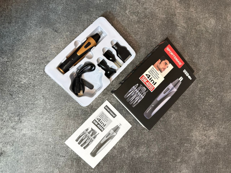 موزن گوش و بینی و خط زن اسپورتز من مدل SM-409 4IN1 - استوک