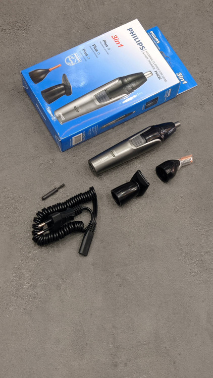 موزن گوش و بینی سه کاره برند فیلیپس مدل PH-222 - استوک