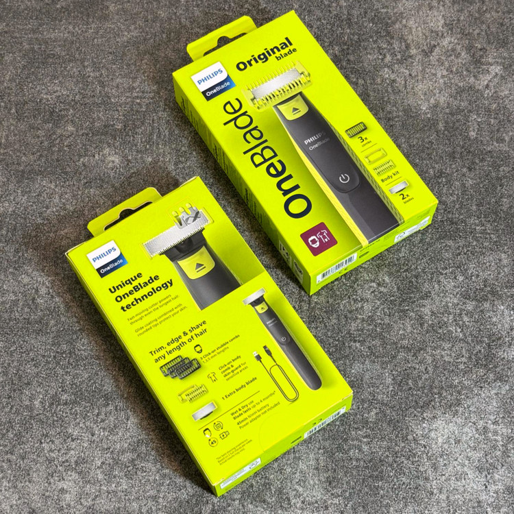 ماشین اصلاح موی صورت و بدن فیلیپس مدل OneBlade به همراه سری یدک QP2824/10 - استوک