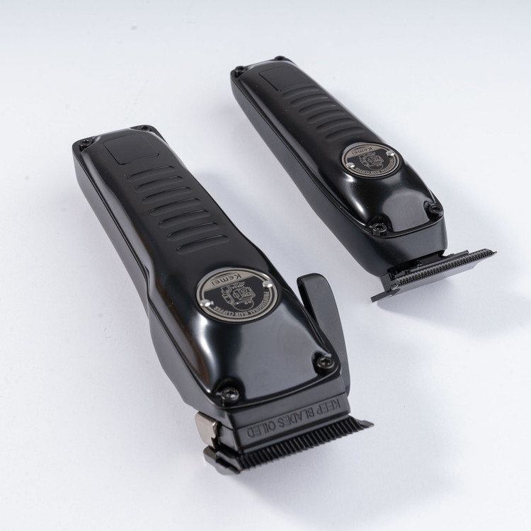 ست 2 عددی ماشین اصلاح سر و صورت کیمی مدل Kemei KM-1827 - استوک