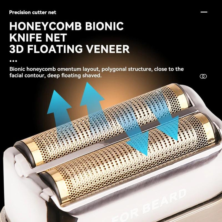 ست 2 عددی ماشین اصلاح موی صورت شارژی کیمی مدلKEMEI KM-1538 - استوک