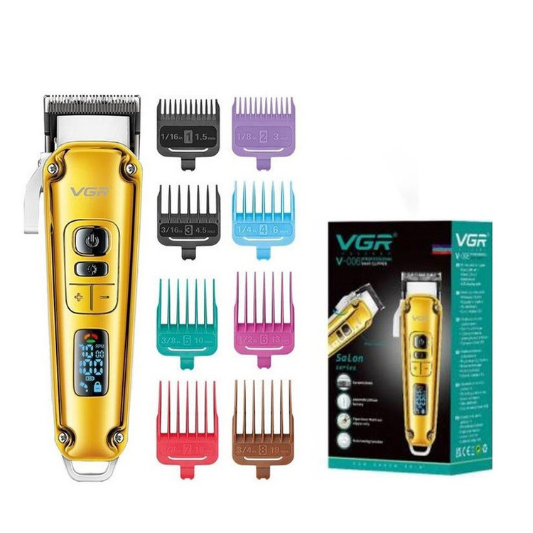 ماشین اصلاح موی سر و صورت وی جی ار مدل V-006 - استوک