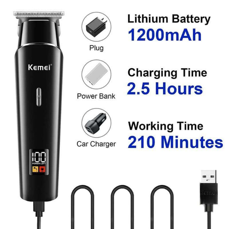 ماشین اصلاح موی سر و صورت کیمی مدل KM-1113 - استوک
