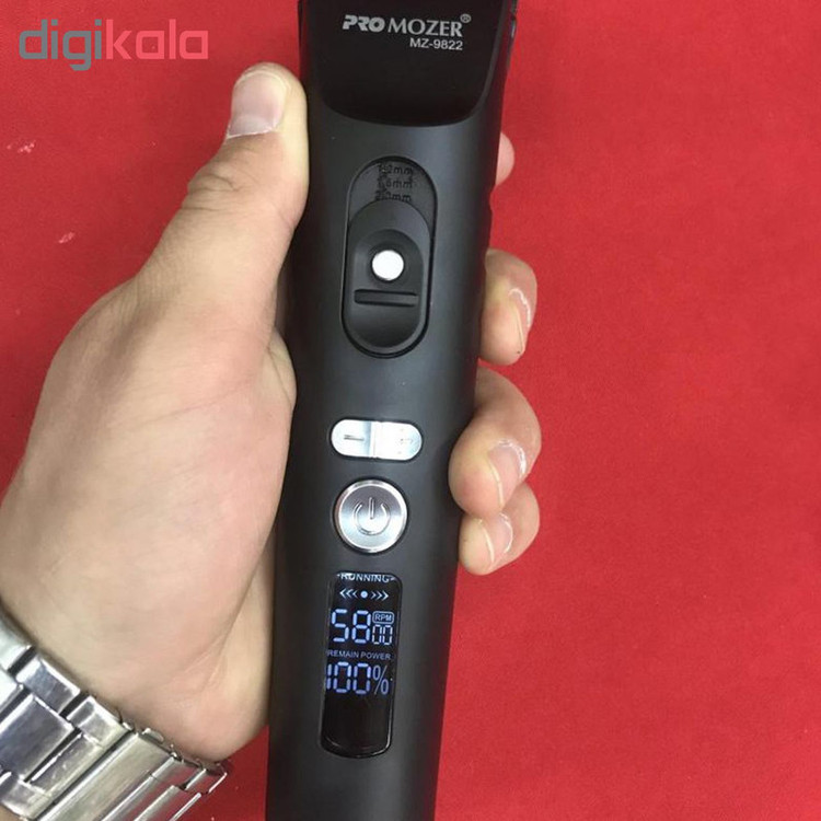 ماشین اصلاح موی سر و صورت پروموزر مدل MZ-9822 - استوک