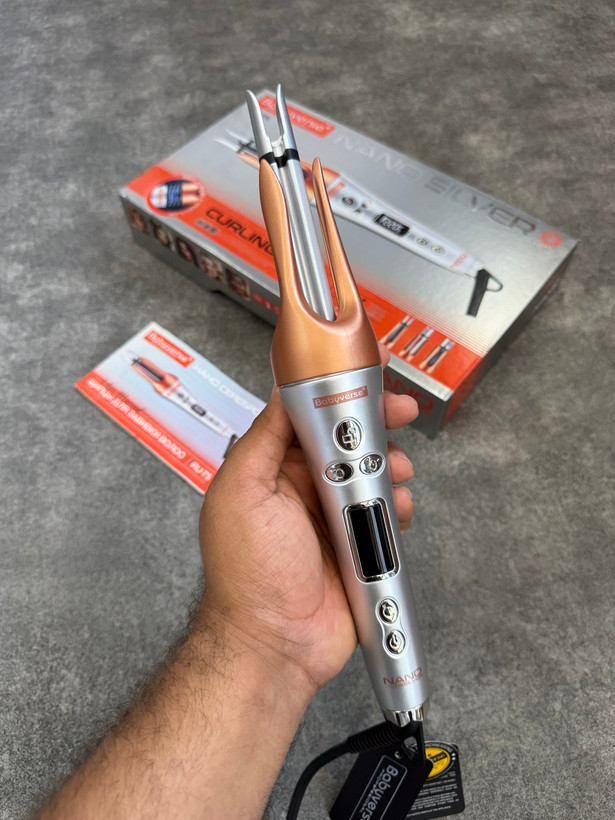 فر کننده مو شیگلم برند بیبیورس سه سایز 19 و 25 و 32 مدل SE-T5